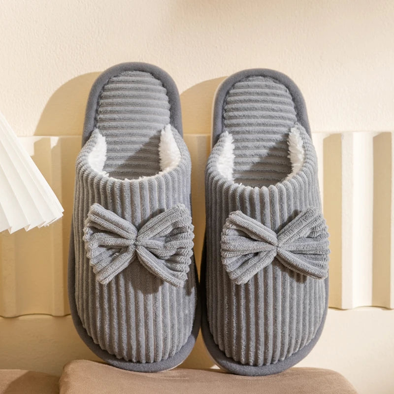 The Coquette Bow Slippers