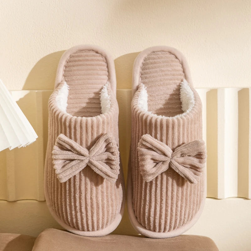 The Coquette Bow Slippers