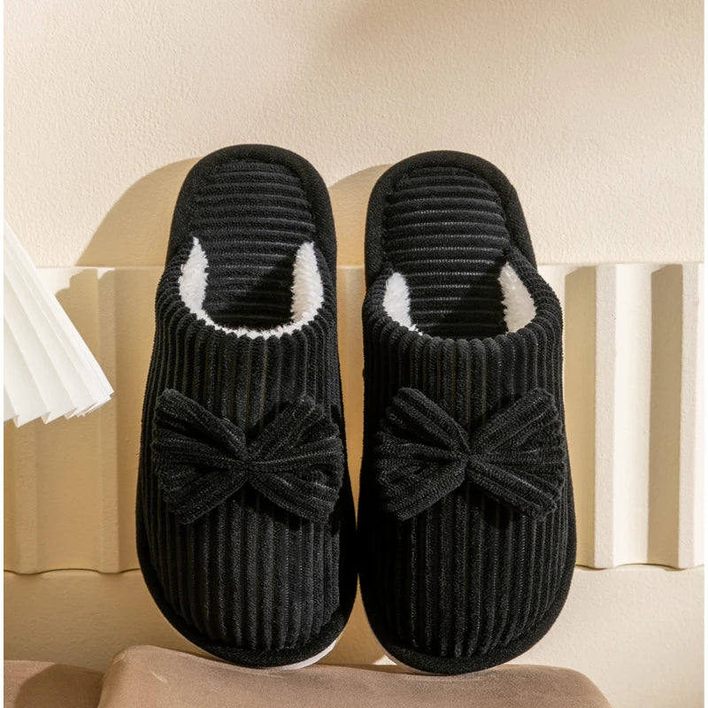 The Coquette Bow Slippers