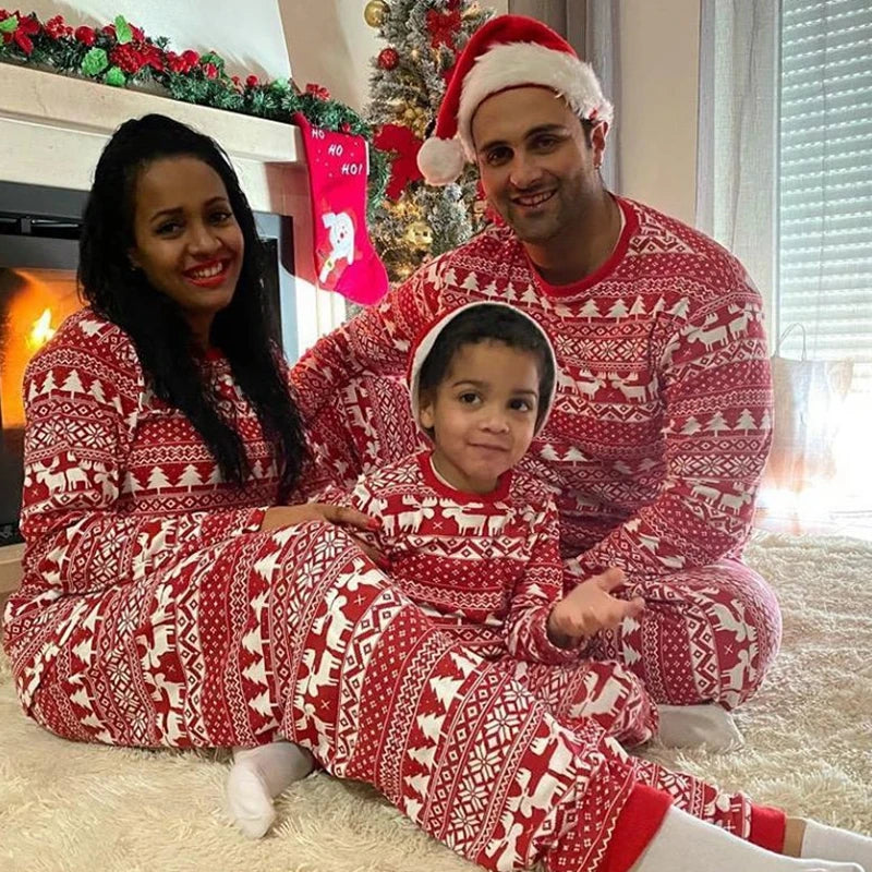 Merry Matching Christmas PJs for the Whole Family