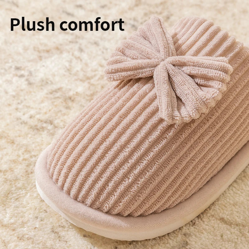 The Coquette Bow Slippers
