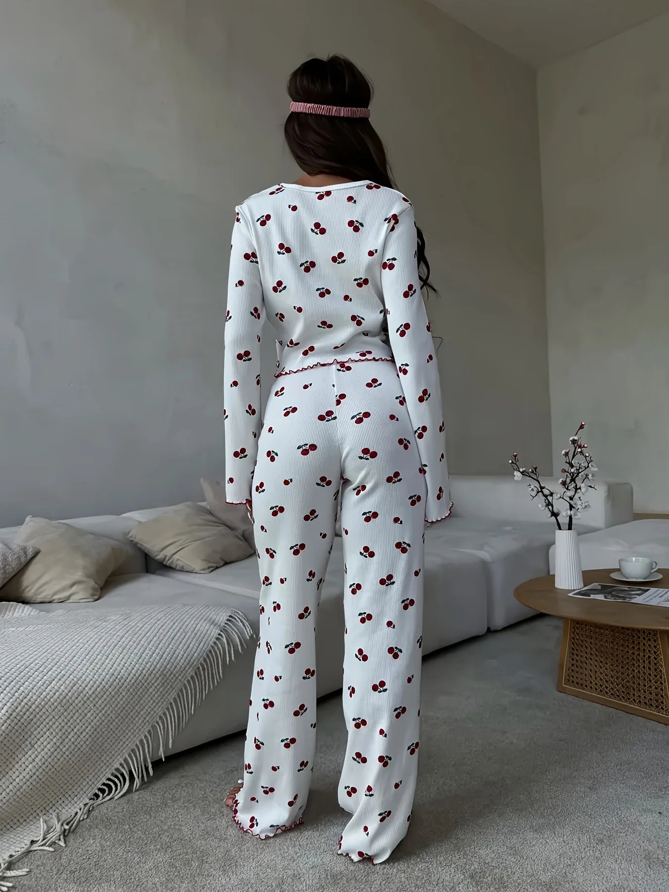 Cherry Bomb Y2K Pyjama Set - Merry & Cosy