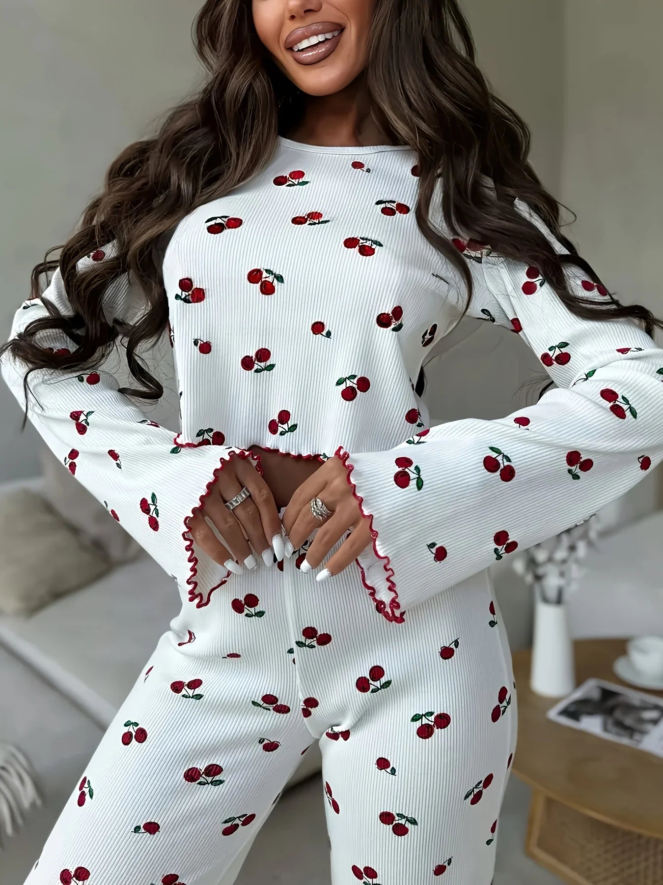 Cherry Bomb Y2K Pyjama Set - Merry & Cosy