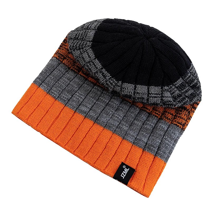 Cozy Knit Striped Beanie Hat – Unisex Winter Everyday Essential - Merry & Cosy