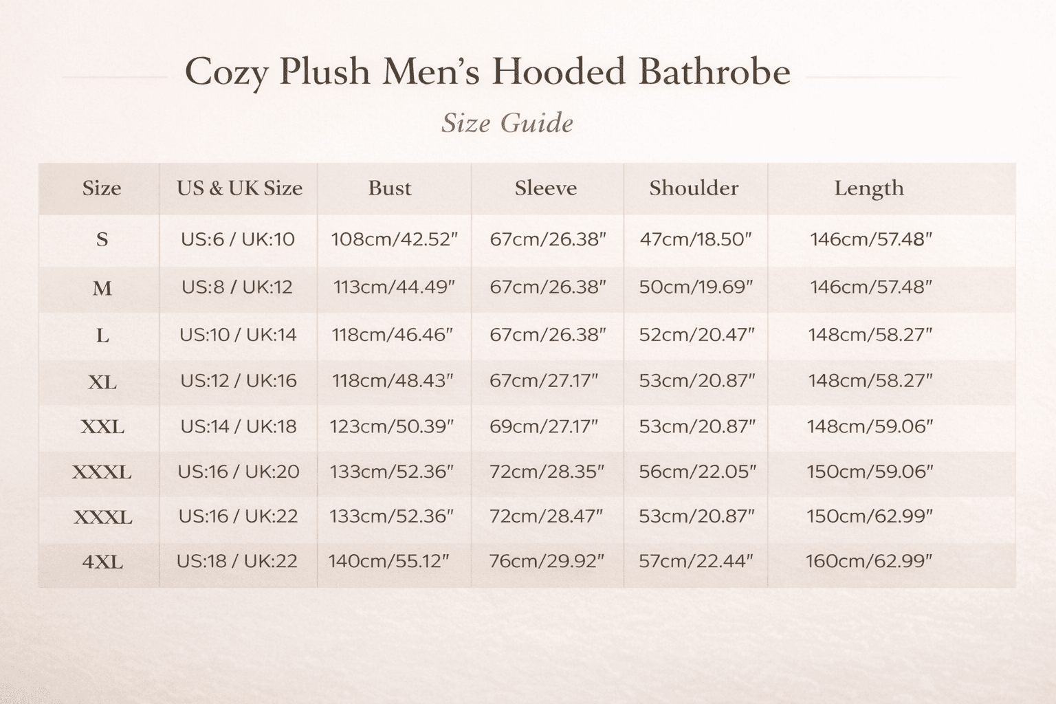 Cozy Plush Men’s Hooded Bathrobe – Long Winter Lounge Robe - Merry & Cosy