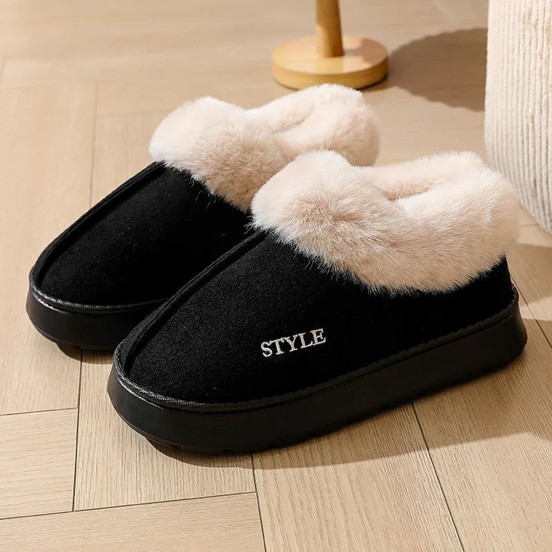 Cozy Plush Women’s Fuzzy Winter Ankle Boots - Merry & Cosy
