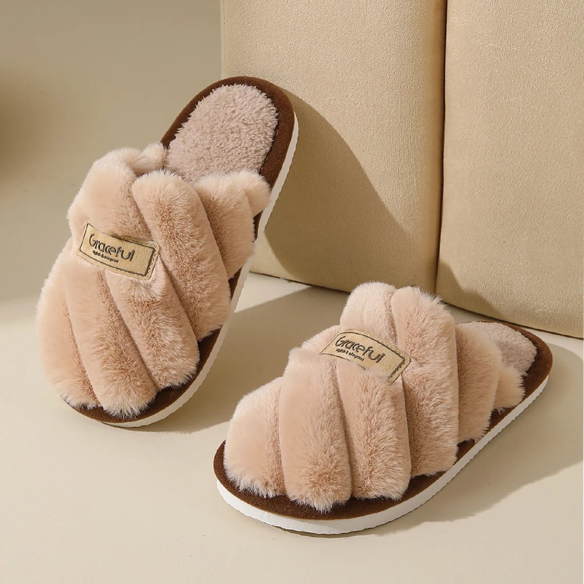 Cozy Plush Women’s Winter Slippers – Soft Indoor Comfort Shoes - Merry & Cosy