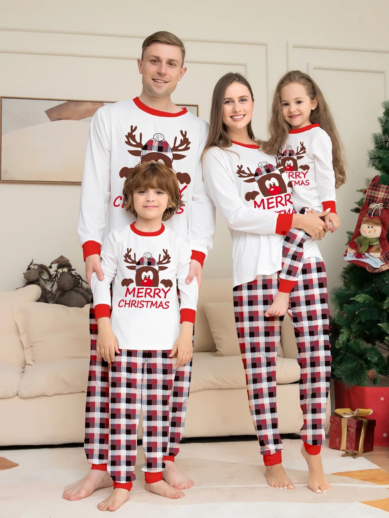 Cozy Together Matching Family Christmas Sleepwear - Merry & Cosy