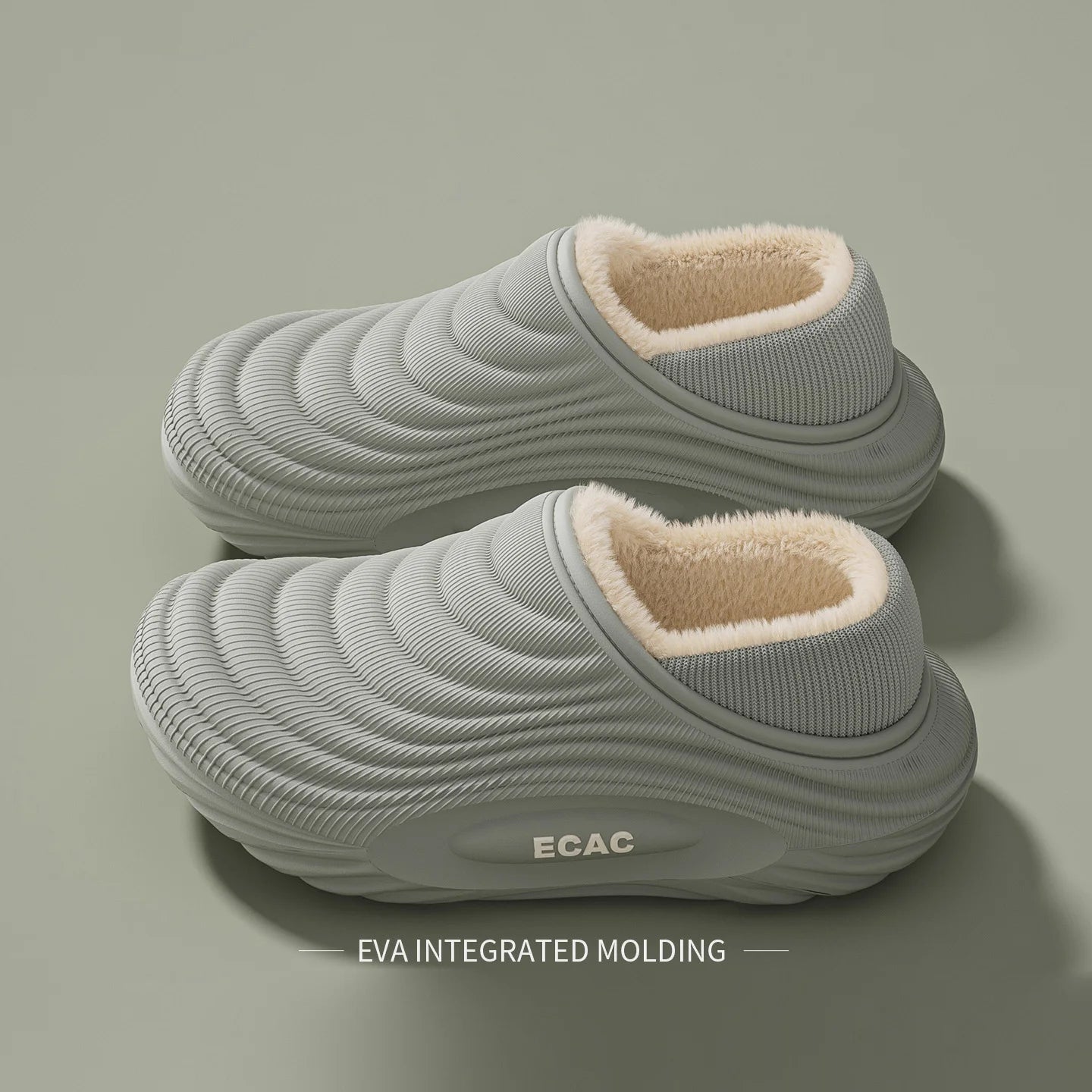 EVA Winter Slippers for Men & Women – Warm Fur - Lined Anti - Slip Indoor & Outdoor Clogs - Merry & Cosy