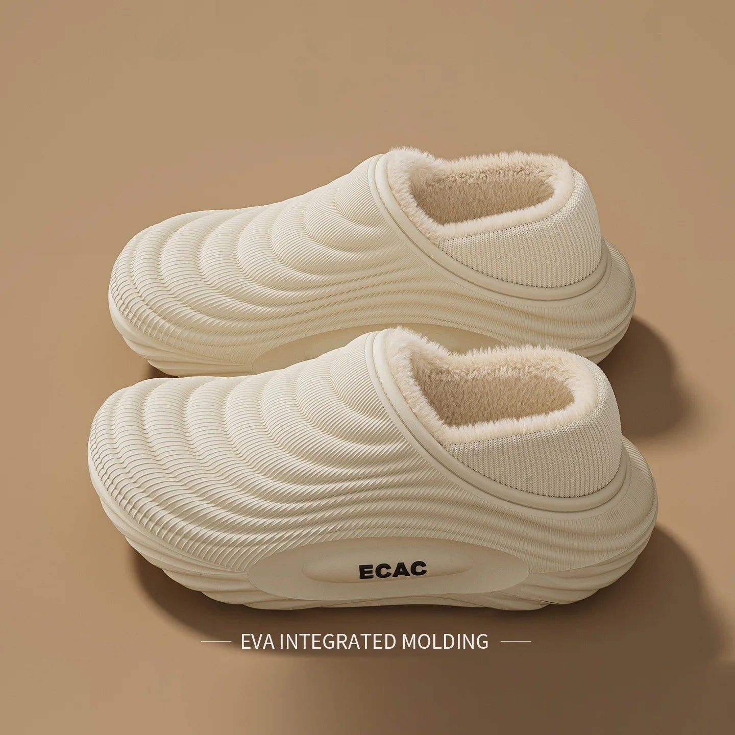 EVA Winter Slippers for Men & Women – Warm Fur - Lined Anti - Slip Indoor & Outdoor Clogs - Merry & Cosy