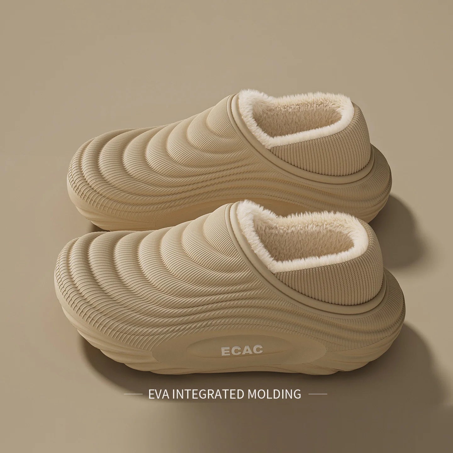 EVA Winter Slippers for Men & Women – Warm Fur - Lined Anti - Slip Indoor & Outdoor Clogs - Merry & Cosy