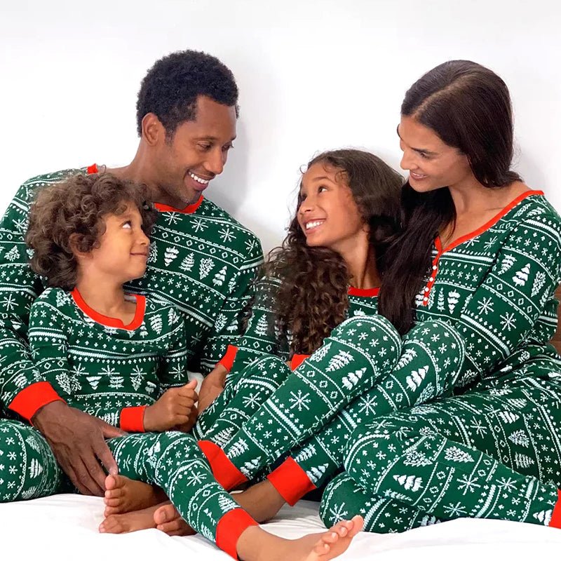 Festive Forest Family Christmas Sleepwear - Merry & Cosy