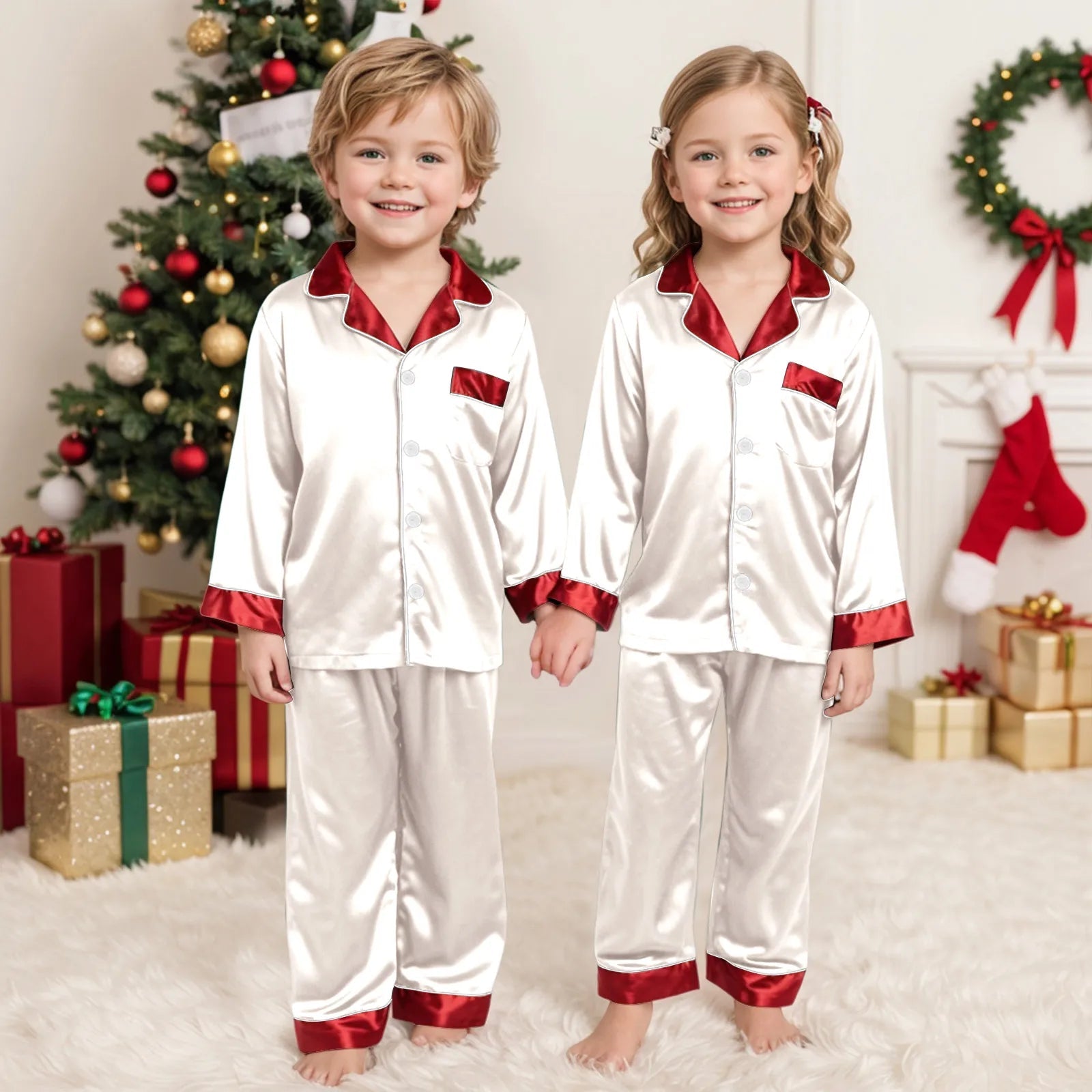 Luxury Kids Christmas Pyjamas - Merry & Cosy