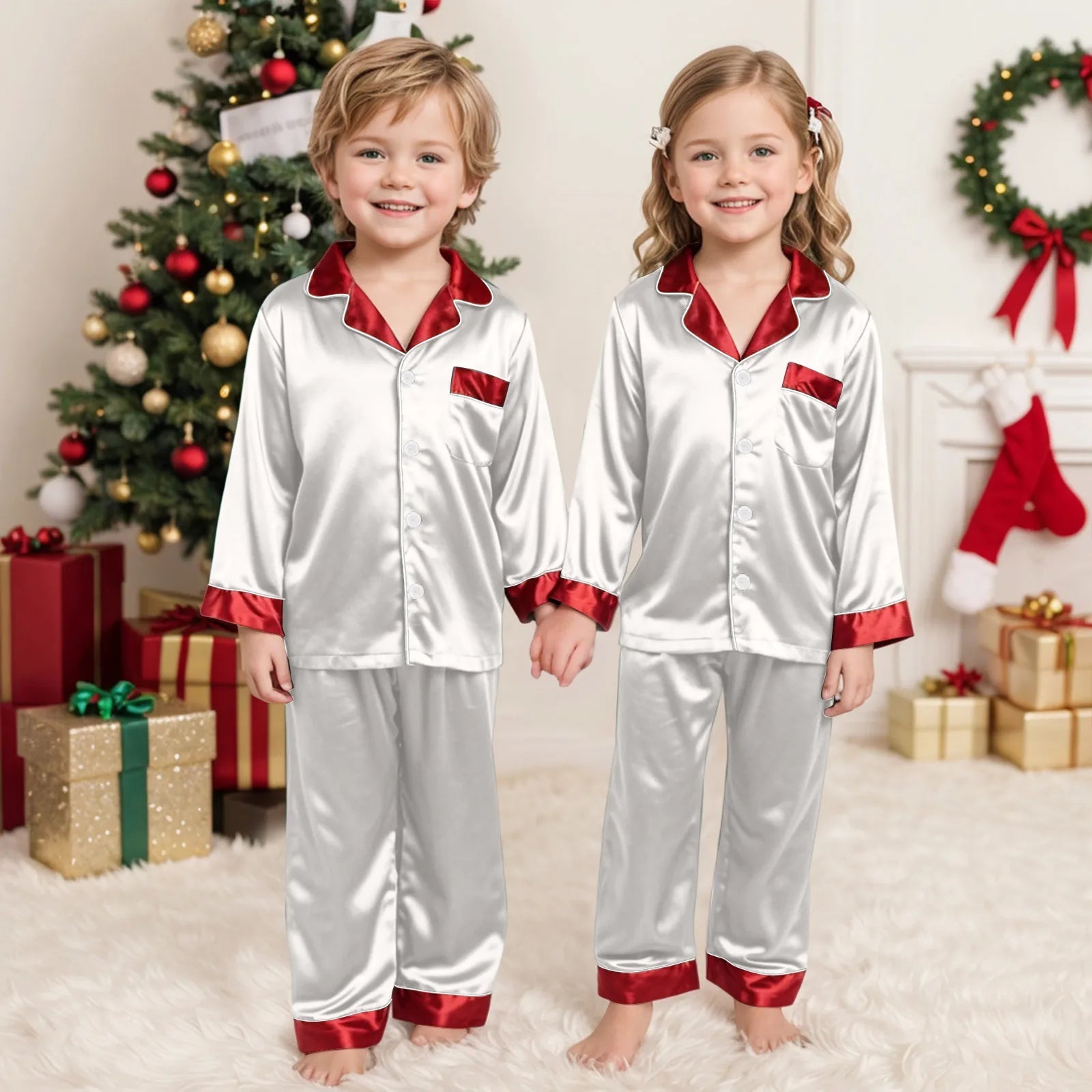 Luxury Kids Christmas Pyjamas - Merry & Cosy