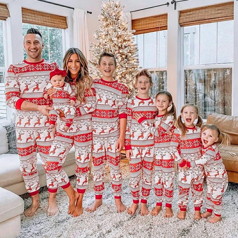 Merry Matching Christmas PJs for the Whole Family - Merry & Cosy