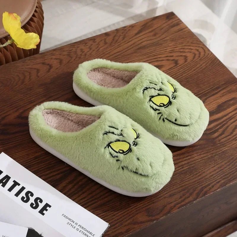 The Grinch Plush Slippers - Merry & Cosy