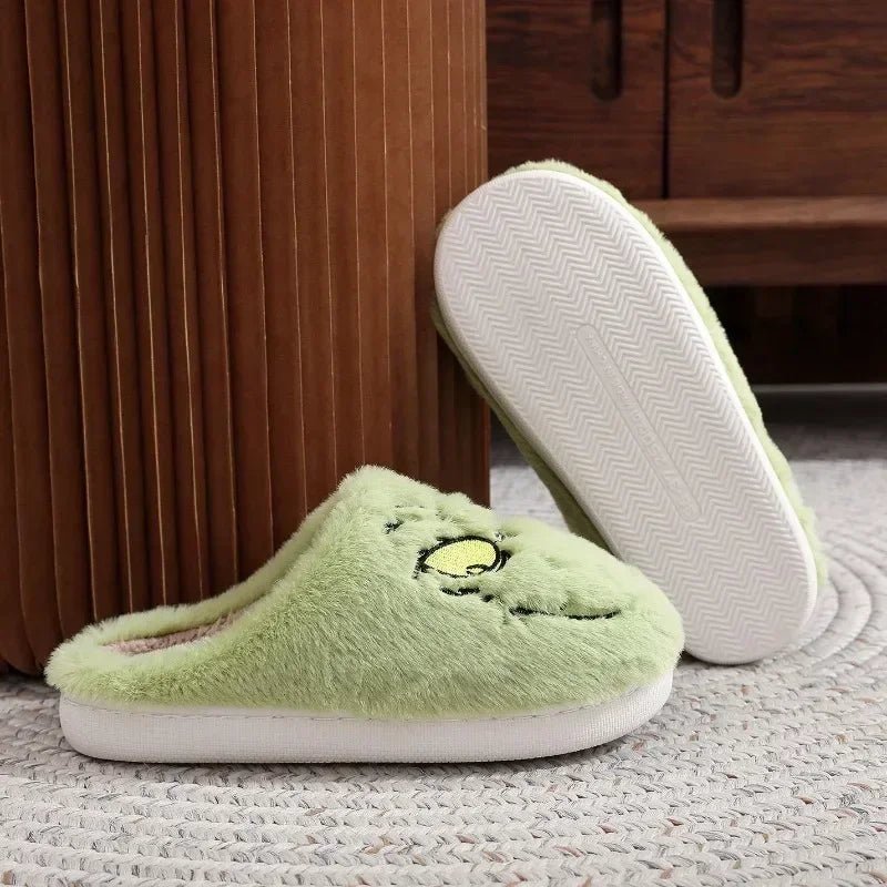 The Grinch Plush Slippers - Merry & Cosy