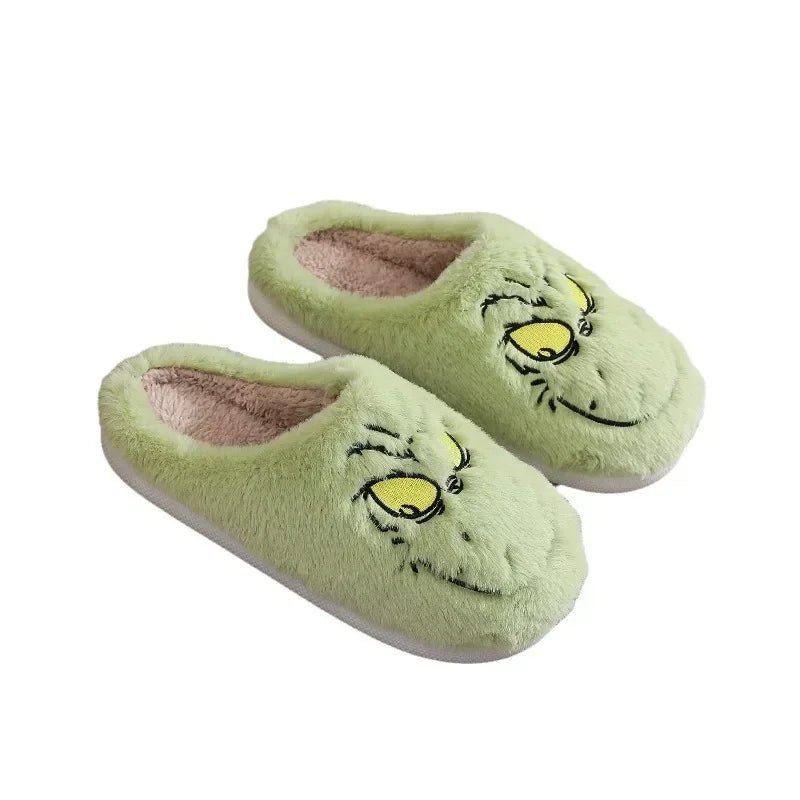The Grinch Plush Slippers - Merry & Cosy