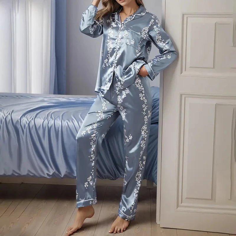 The Ultimate Satin Pyjama Set - Merry & Cosy