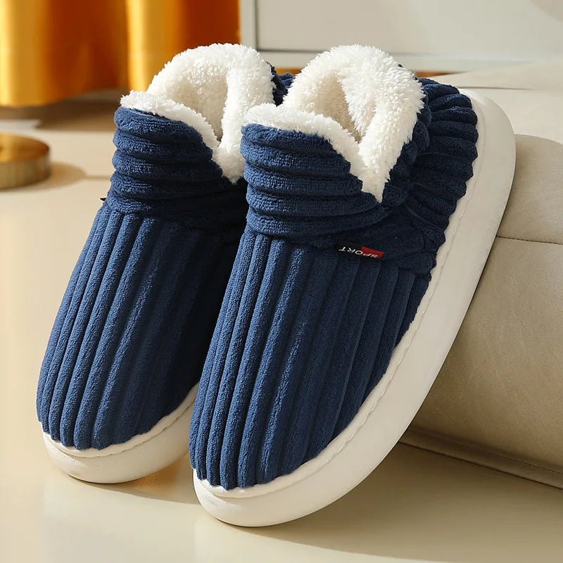 Winter Plush Lining Slippers - Merry & Cosy
