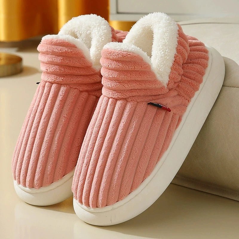 Winter Plush Lining Slippers - Merry & Cosy