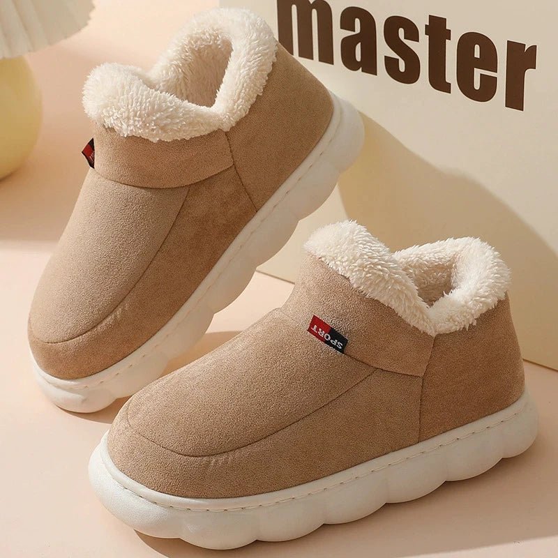 Winter Plush Lining Slippers - Merry & Cosy