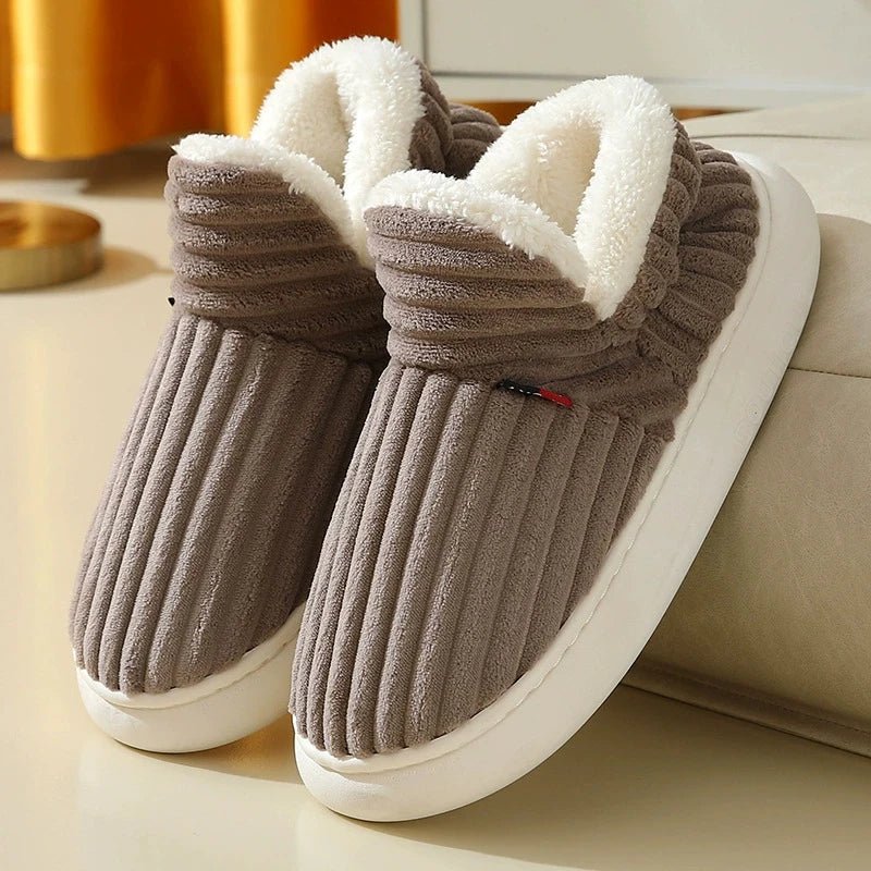 Winter Plush Lining Slippers - Merry & Cosy