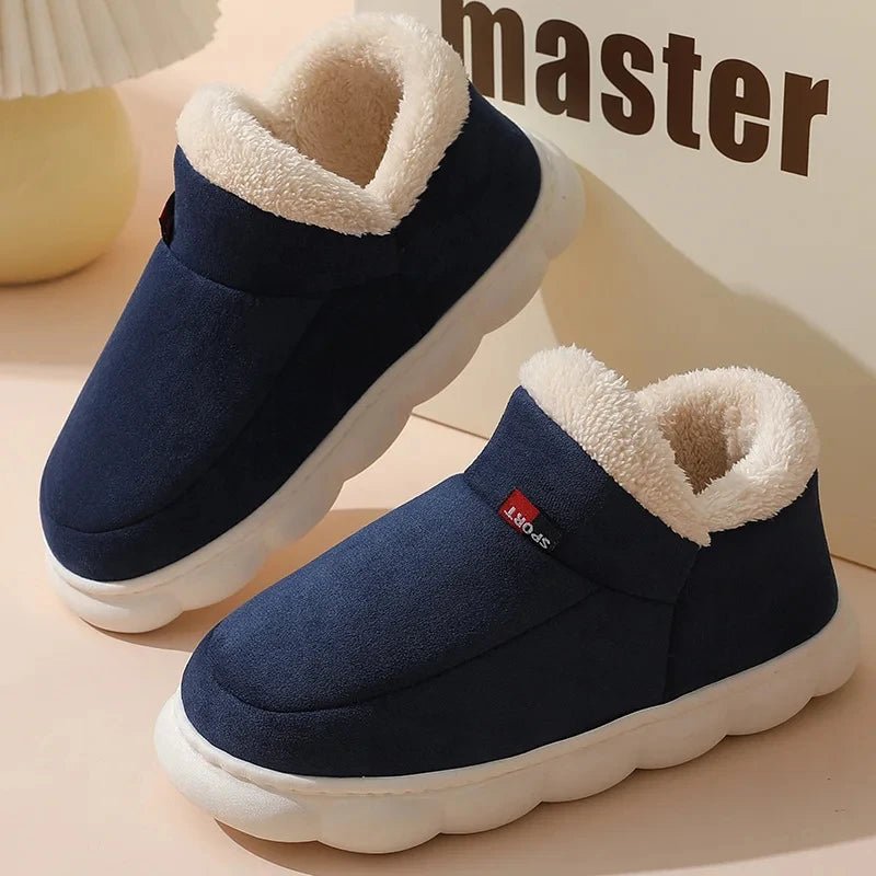 Winter Plush Lining Slippers - Merry & Cosy