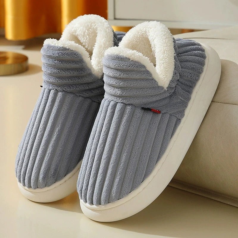 Winter Plush Lining Slippers - Merry & Cosy
