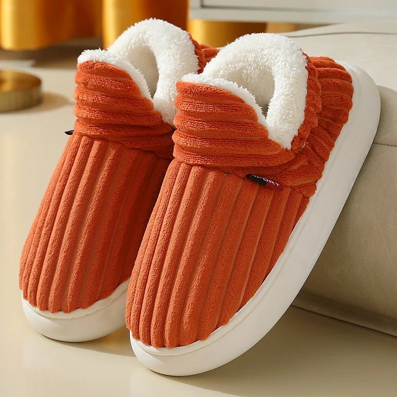 Winter Plush Lining Slippers - Merry & Cosy