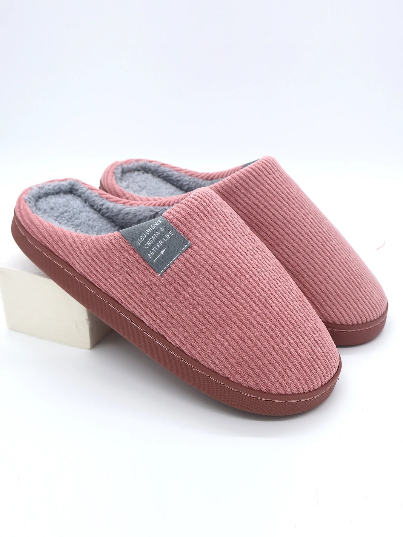 Women’s Corduroy Slippers - Merry & Cosy
