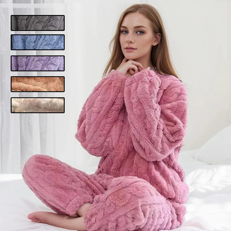 Ultra-Soft Winter Flannel Lounge Set