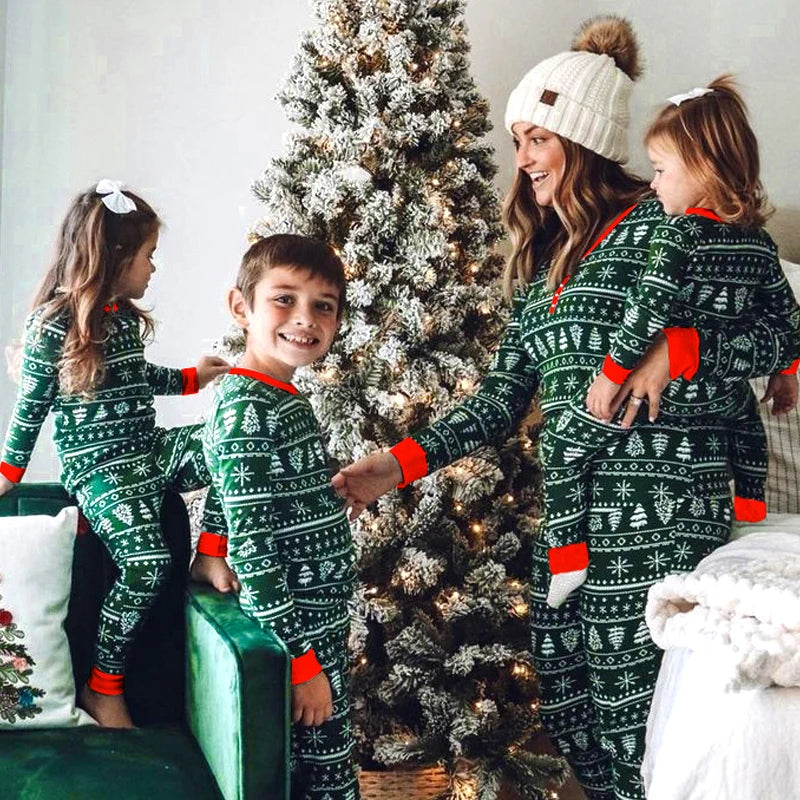 Festive Forest Family Christmas Sleepwear
