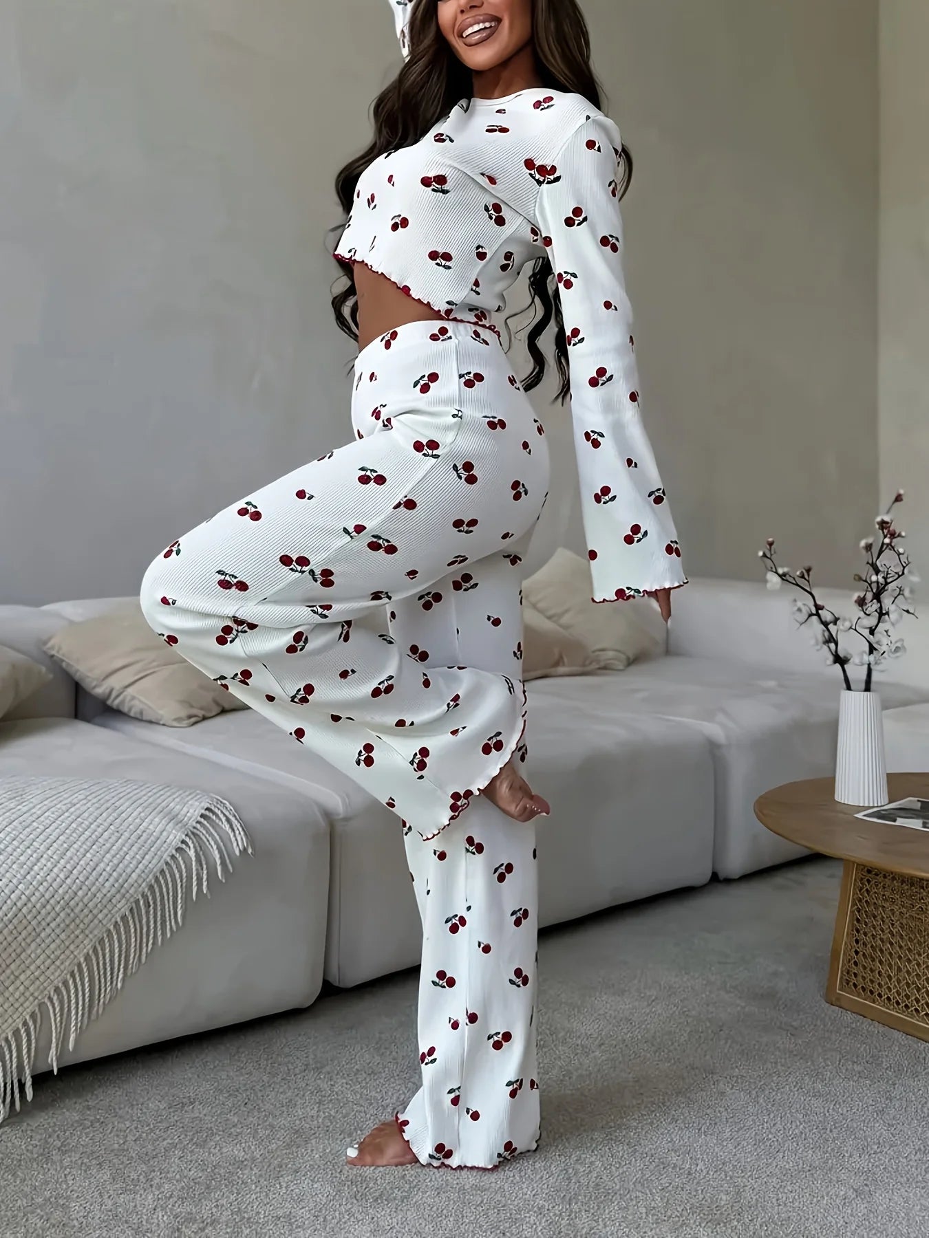 Cherry Bomb Y2K Pyjama Set - Merry & Cosy