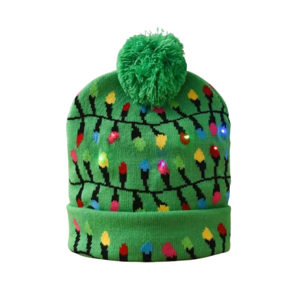 Christmas LED Light Up Beanies - Merry & Cosy