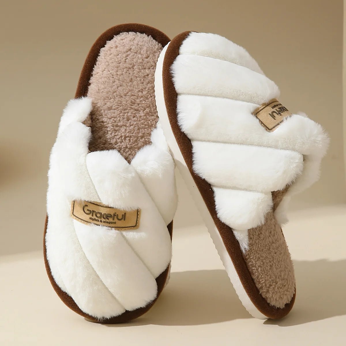 Cozy Plush Women’s Winter Slippers – Soft Indoor Comfort Shoes - Merry & Cosy