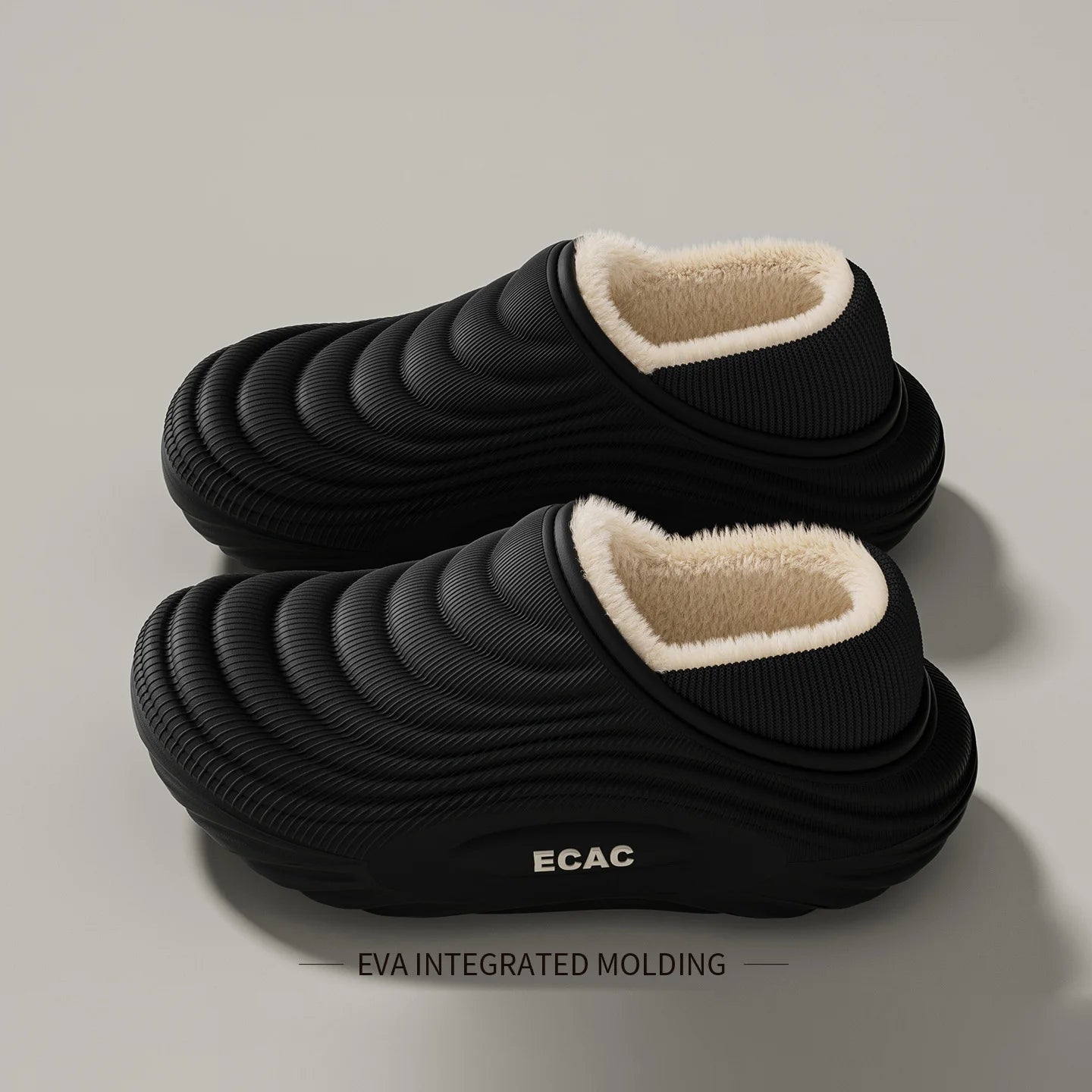 EVA Winter Slippers for Men & Women – Warm Fur - Lined Anti - Slip Indoor & Outdoor Clogs - Merry & Cosy