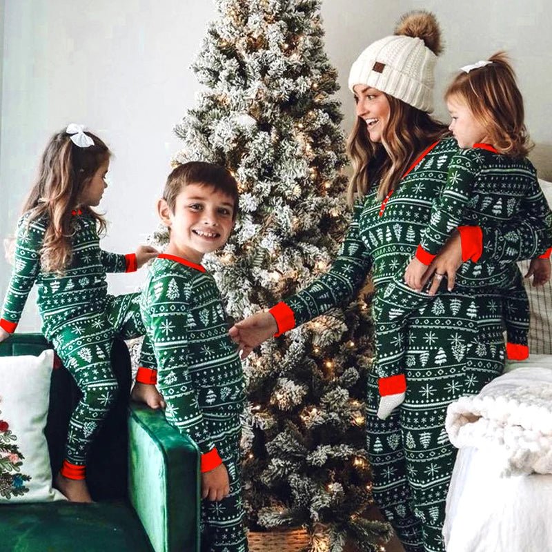 Festive Forest Family Christmas Sleepwear - Merry & Cosy