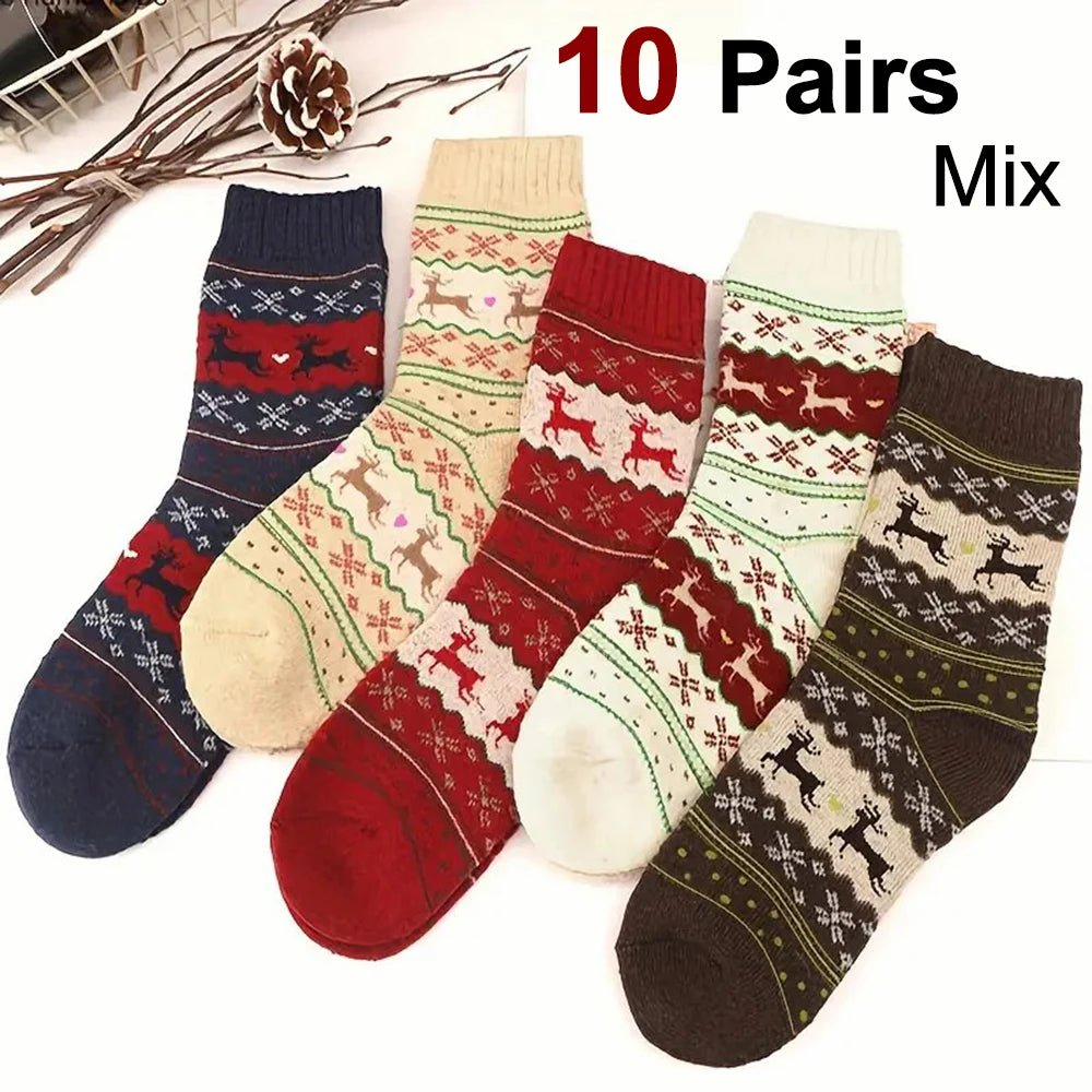 Festive Women’s Christmas Socks - Merry & Cosy