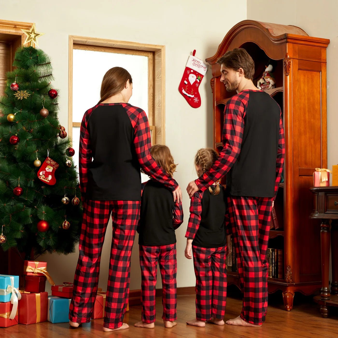 Jolly Reindeer Matching Christmas Sleepwear - Merry & Cosy
