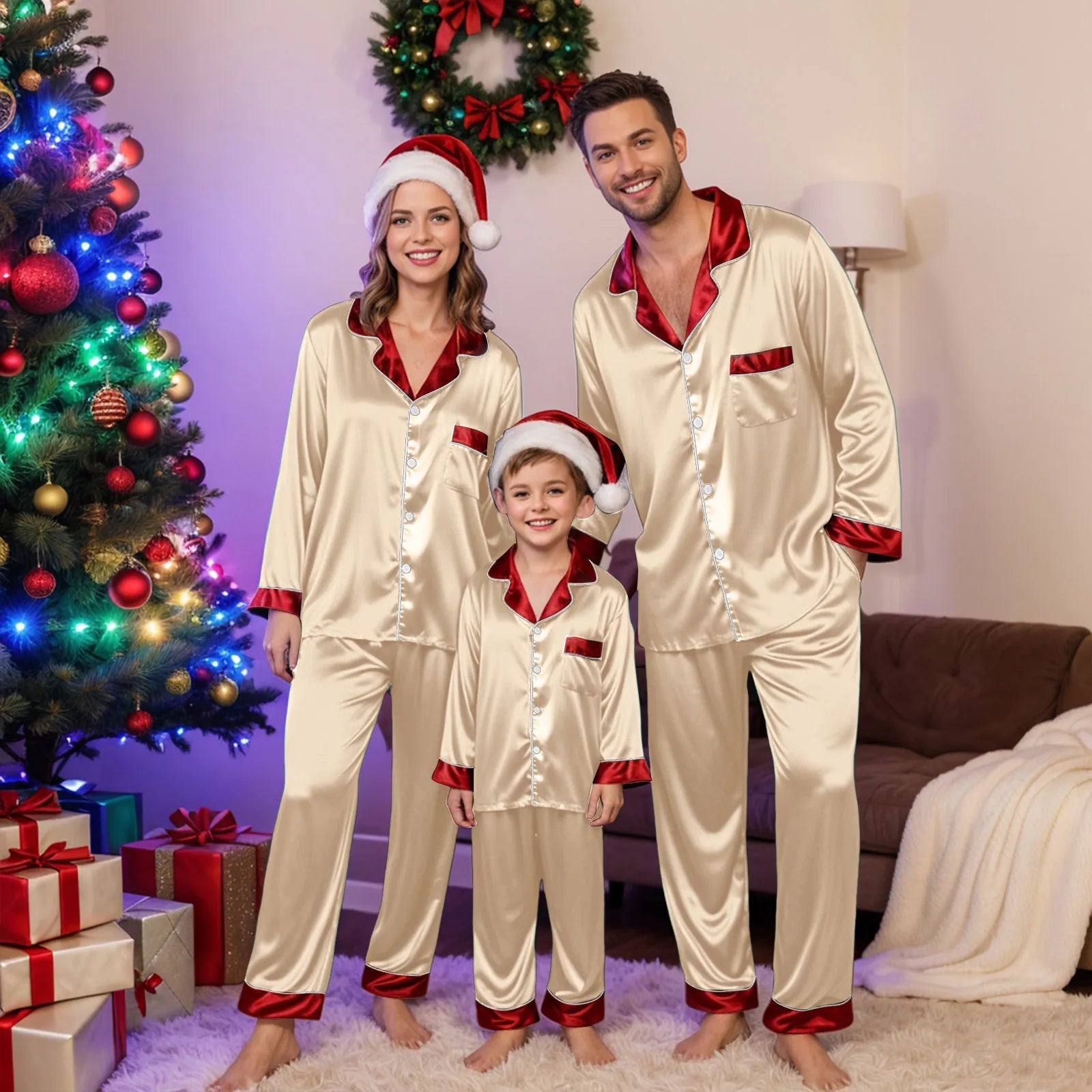 Luxury Family Christmas Pyjamas - Merry & Cosy