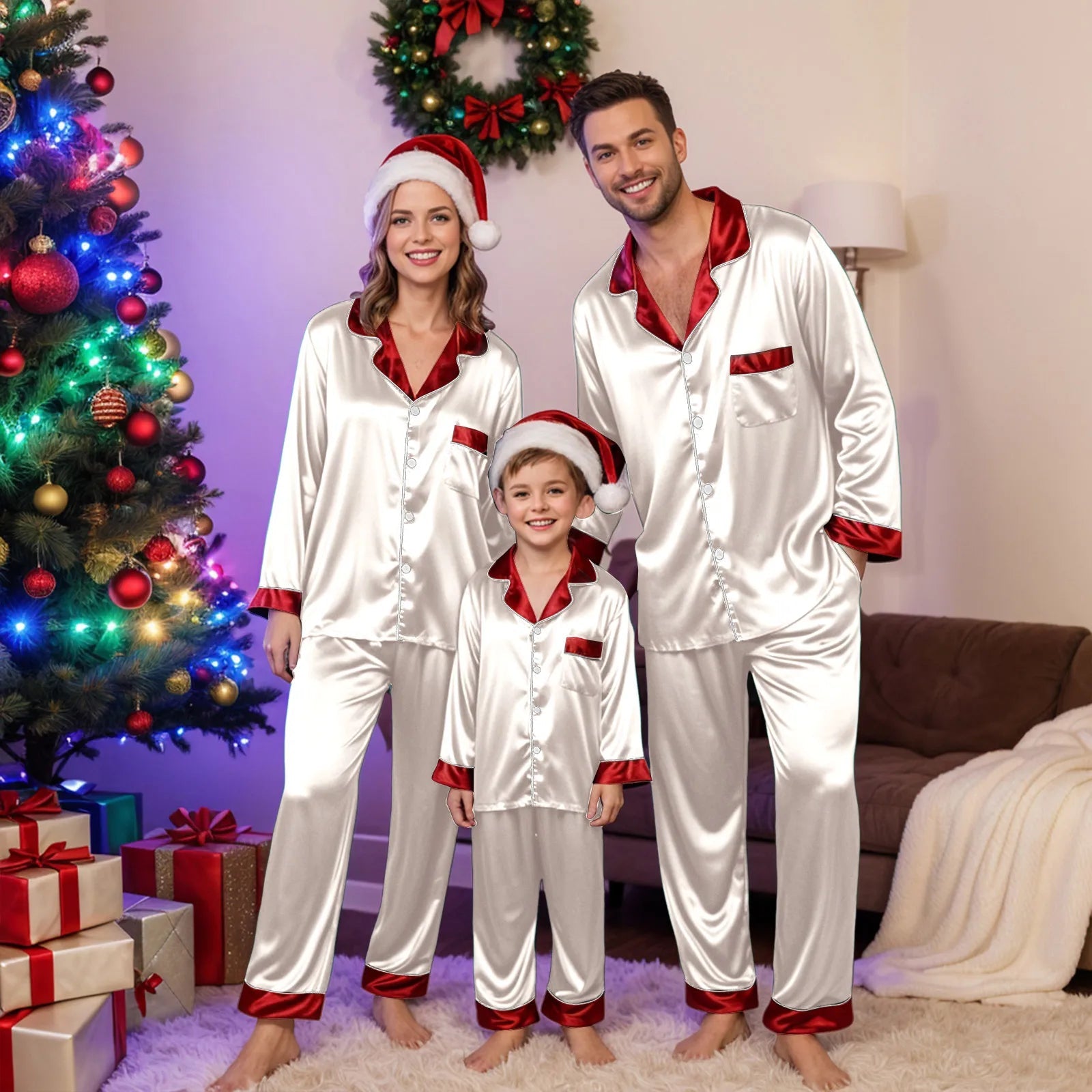 Luxury Family Christmas Pyjamas - Merry & Cosy