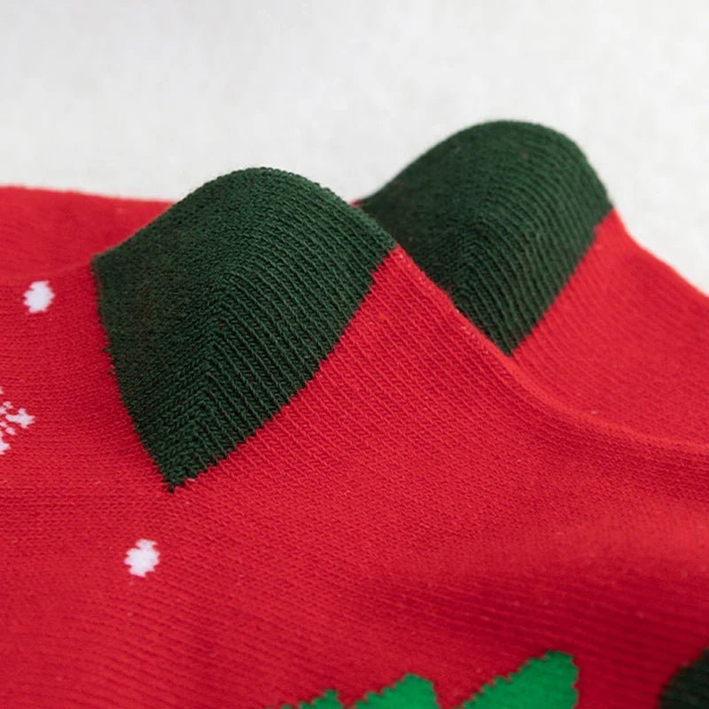 Merry Little Feet Kids Christmas Socks 5 Pairs - Merry & Cosy