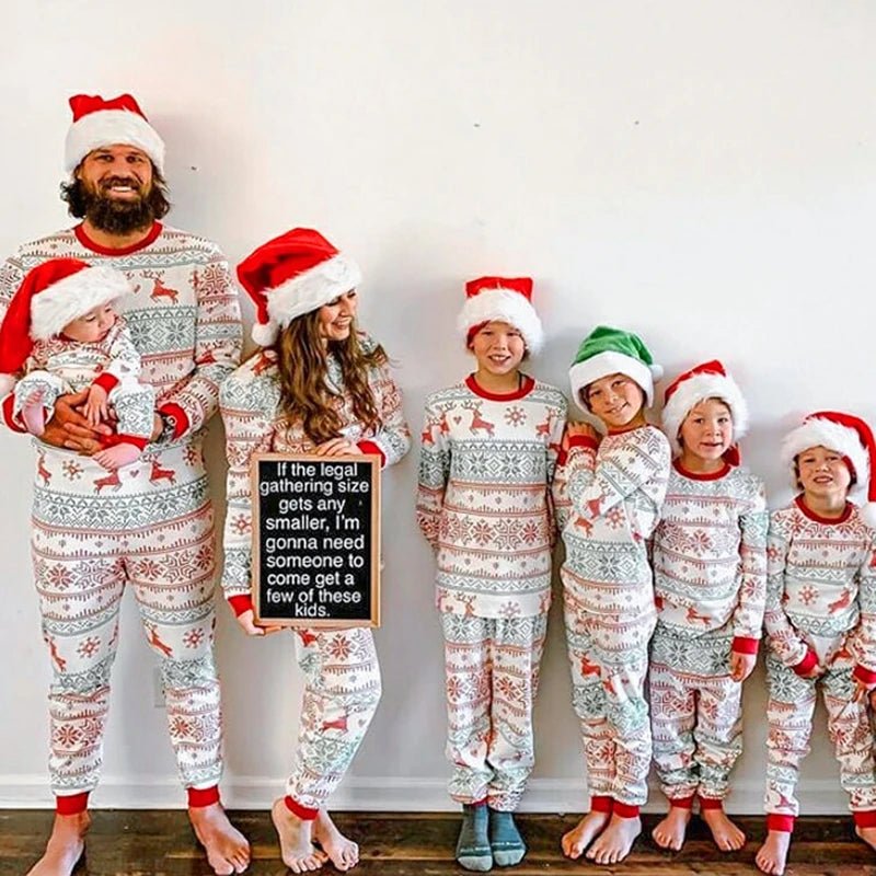 Merry Matching Christmas PJs for the Whole Family - Merry & Cosy