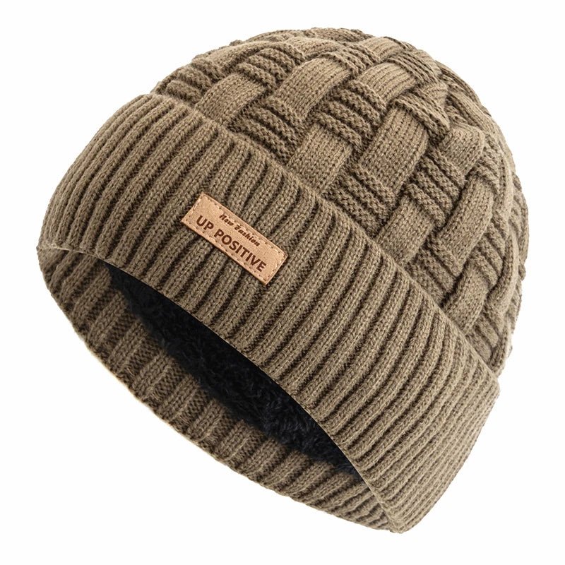 Ribbed Knit Beanie Hat – Warm Winter Beanie for Men & Women - Merry & Cosy