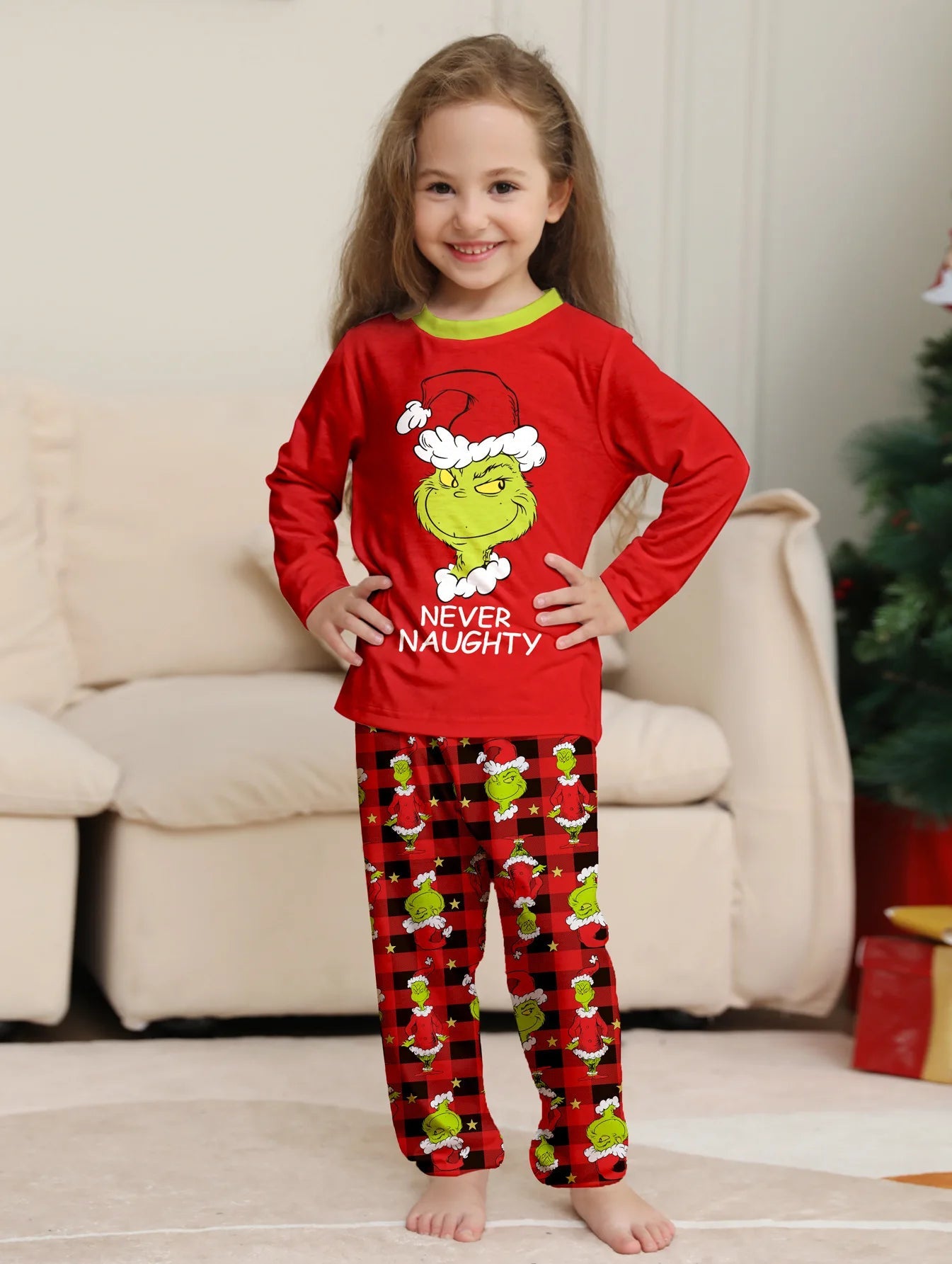 The Grinch Matching Family Christmas Pyjamas - Merry & Cosy