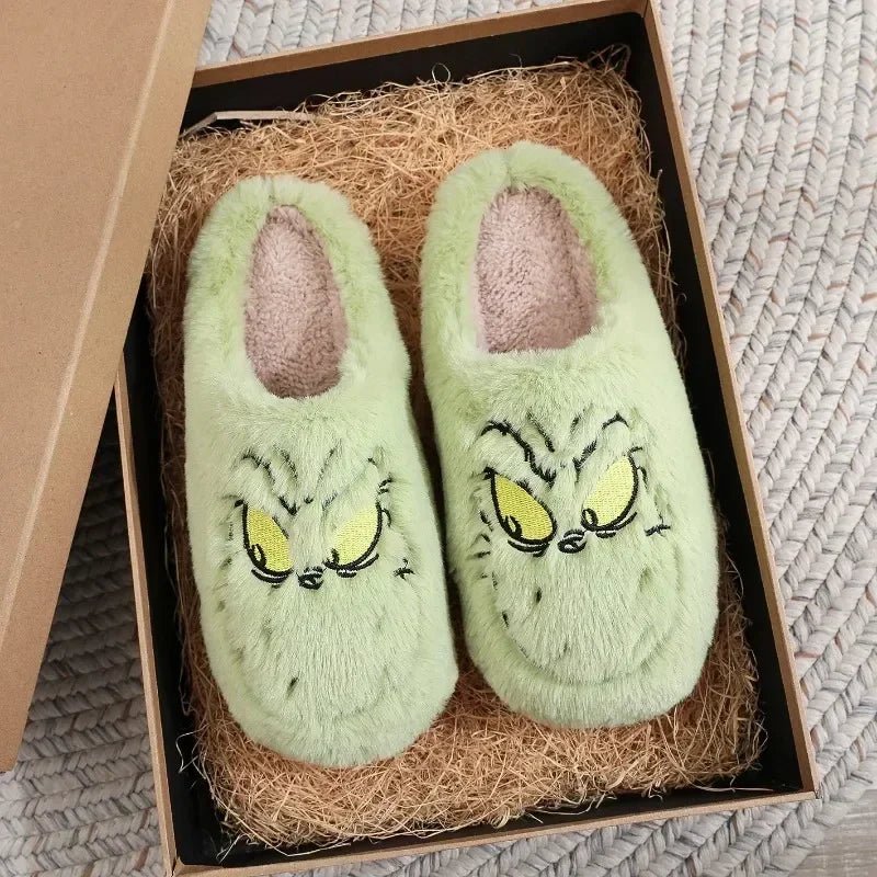 The Grinch Plush Slippers - Merry & Cosy