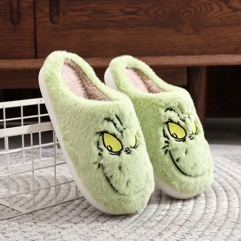 The Grinch Plush Slippers - Merry & Cosy