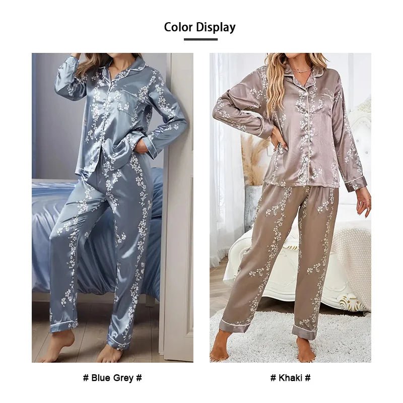 The Ultimate Satin Pyjama Set - Merry & Cosy