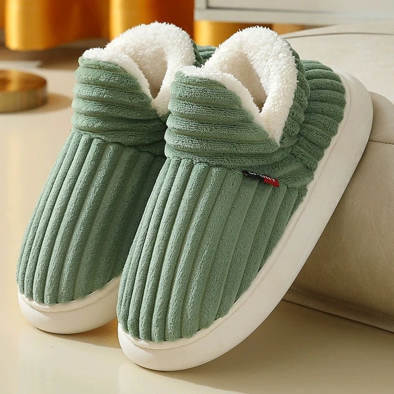 Winter Plush Lining Slippers - Merry & Cosy